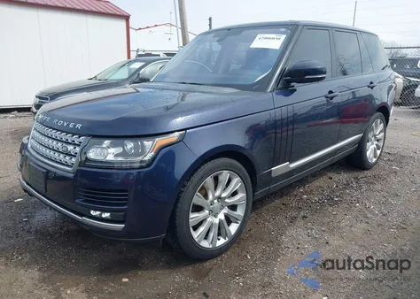 2016 Land Rover Range Rover 5.0L V8 Supercharged z USA, uszkodzony, nr VIN SALGS2EF9GA300277